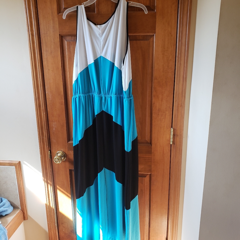 Sleeveless with Tie waist maxi dress